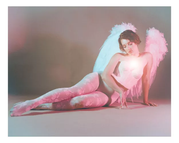 Ivory Flower Tights for Spring by Cheri_XO_official