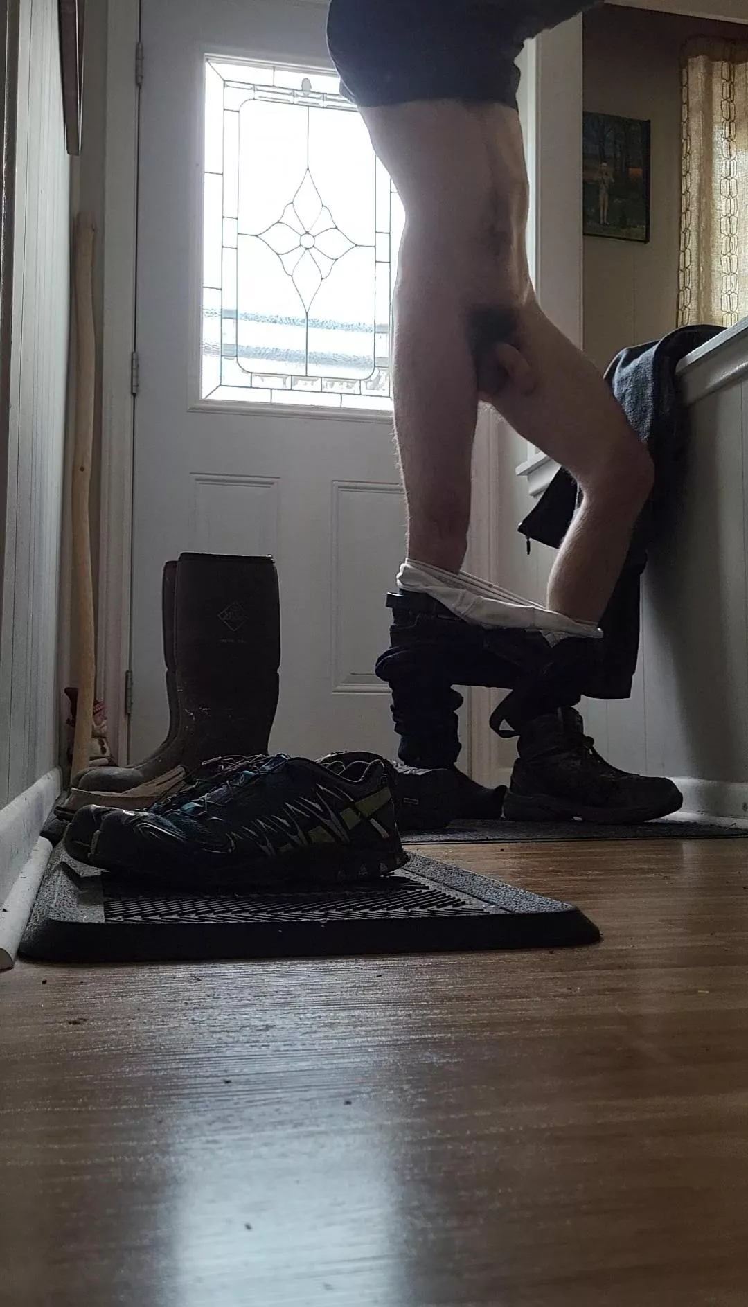 Nothing like airing out the bush after a long day posted by Double-Win305