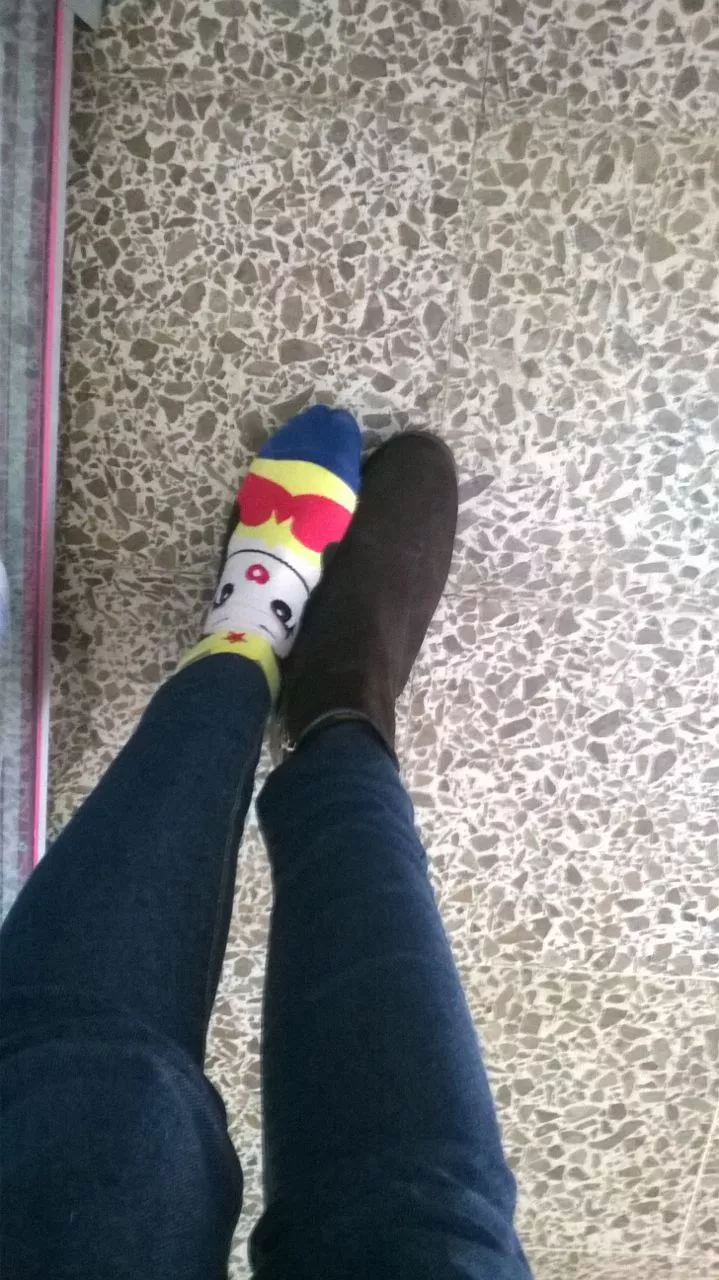 Should I take it off to tease my co-workers even more? posted by DFVFB