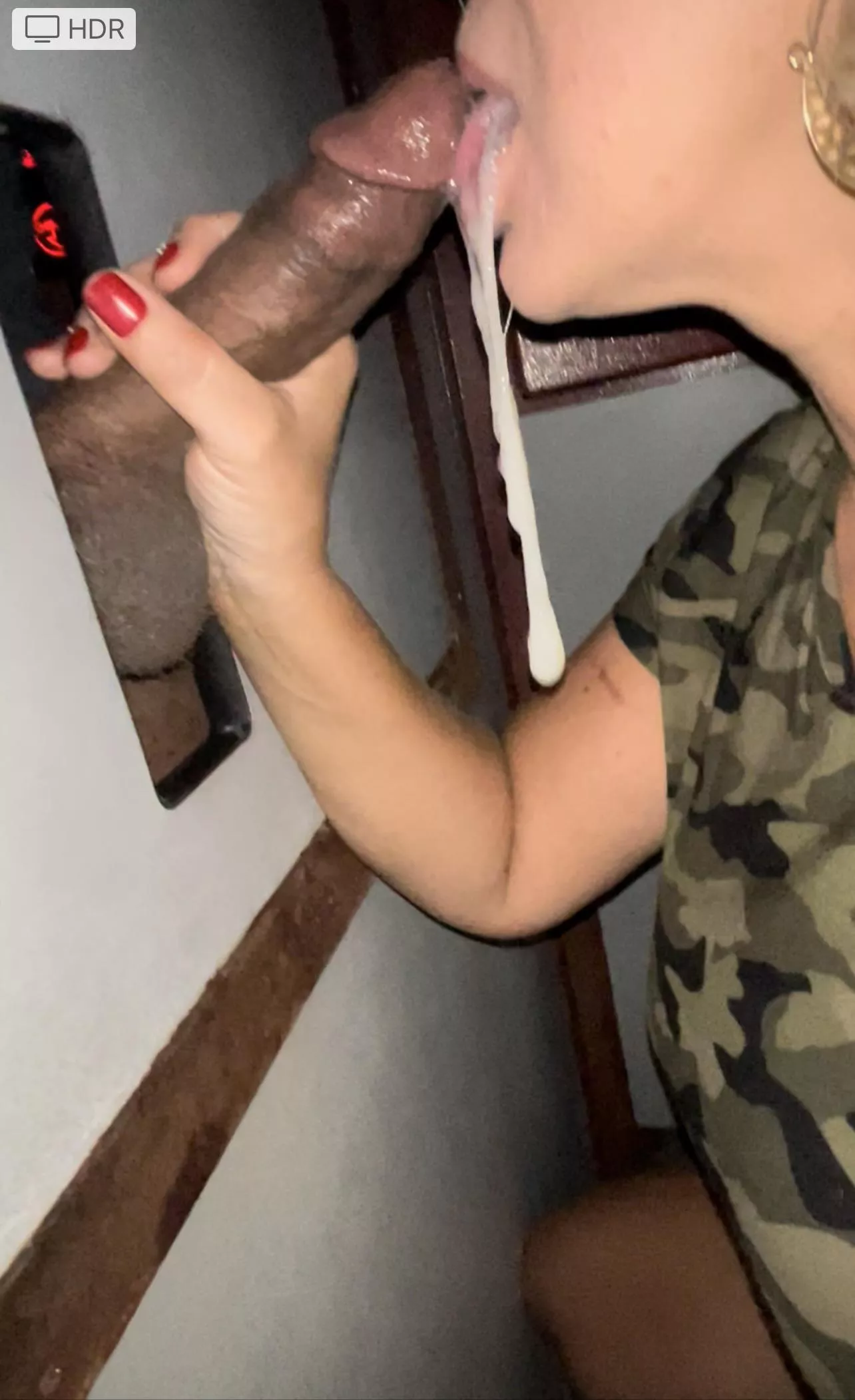 Sloppy bbc bj posted by Gloryholehotwife