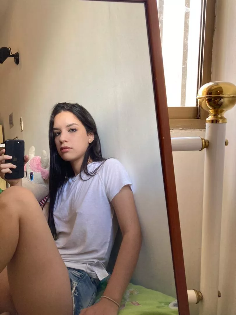 Throwback when I just got my nipples pierced and all my selfies looked like this posted by Glossy-charm