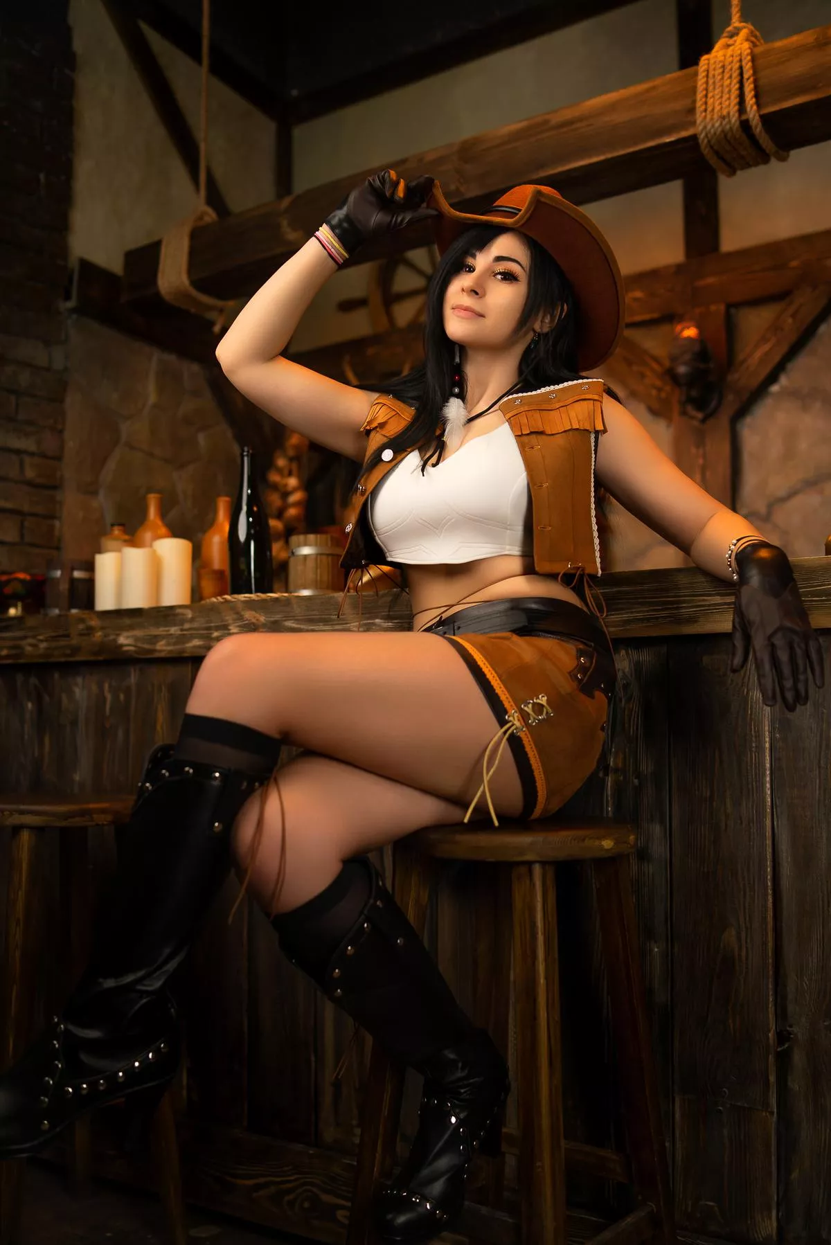 Tifa Cowgirl from Crisis Core by Yuna Kairi posted by Intrepid-Upstairs-69