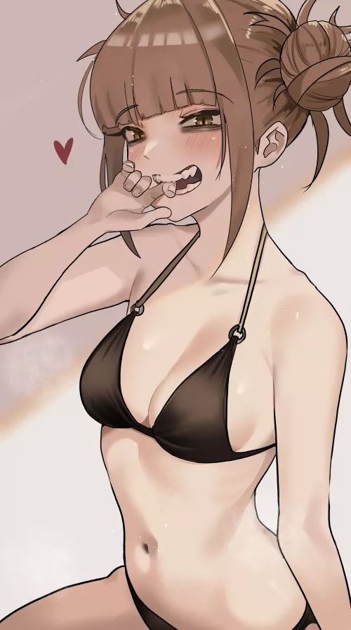 Toga black bikini [@zx623723] by Burnburncutebabe