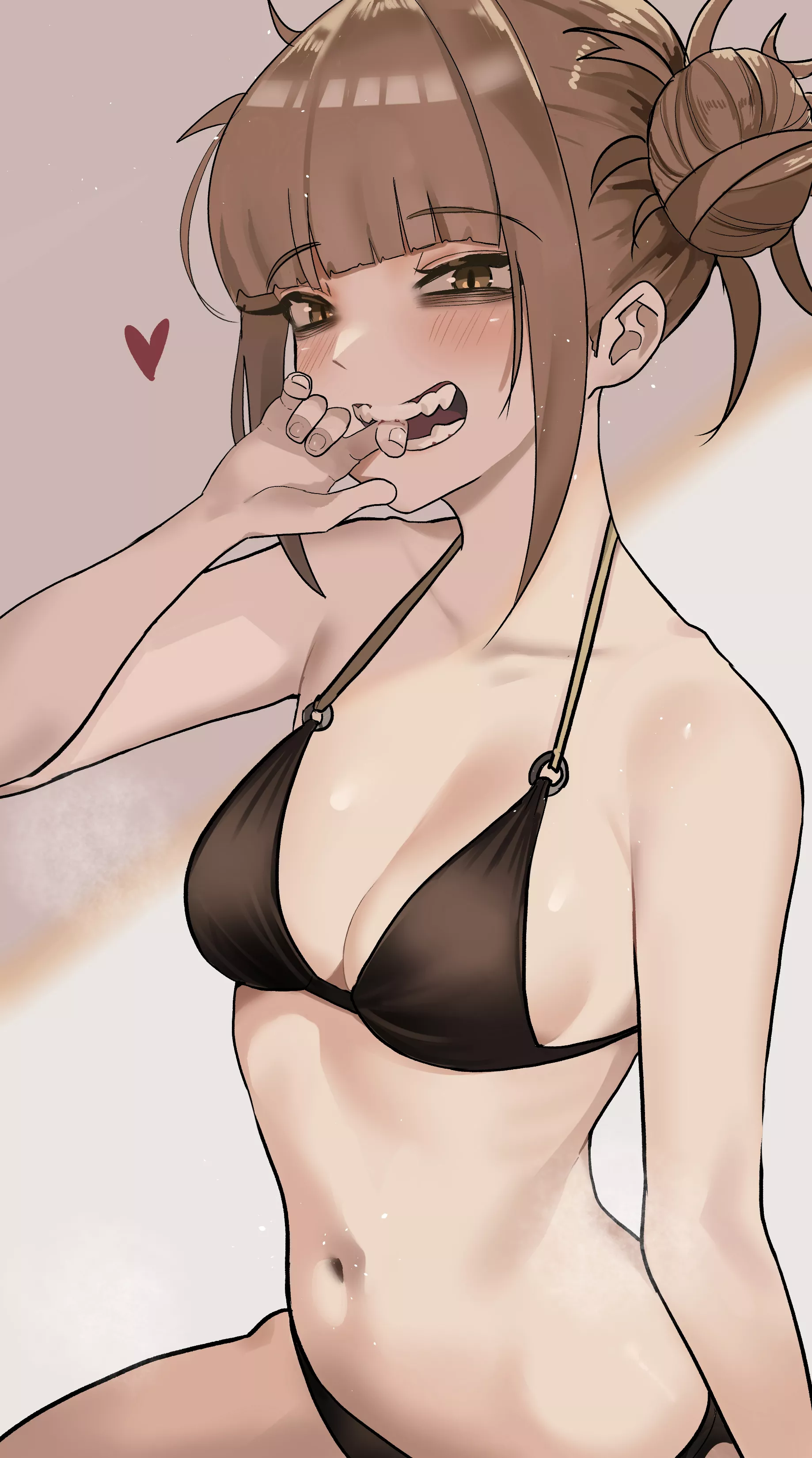 Toga black bikini [@zx623723] posted by Burnburncutebabe