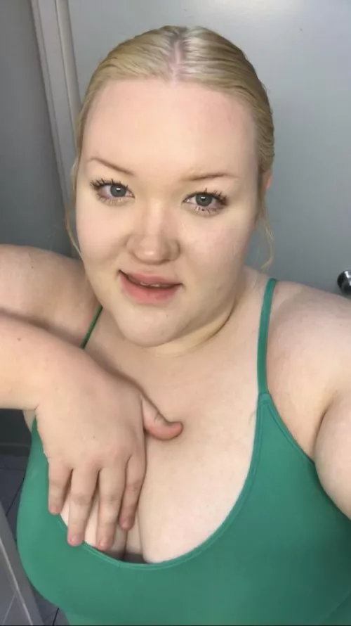 trying to decide if i like it more off or on 😵‍💫 by ThePiggyGirls