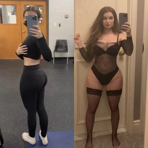 What the gym sees vs what Reddit sees by realprettyangel