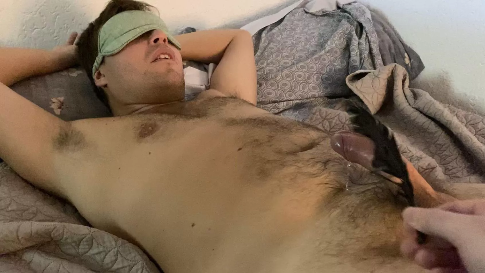 When your cocks ticklish but the more it’s tickled the hornier you get 😈 Fans of seeing cute subs getting their cock tickled should check out my Twitter for short clips and my justfor fans for full clips. Username for both is tticklerr posted by tticklerr