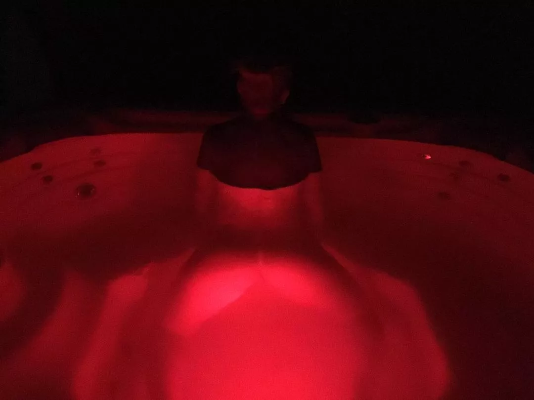 A little late night hot tub fun! posted by DomsubMidwestCpl