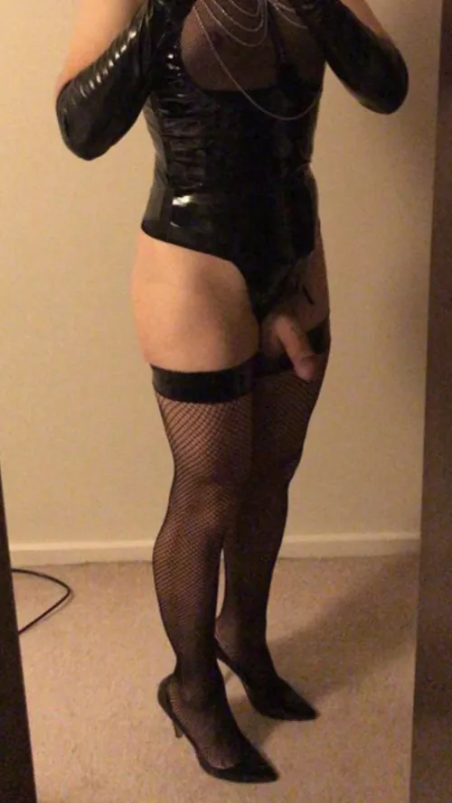 Always sexy soft small black panties fit a man by TulsaCD