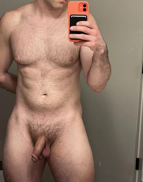 Been cutting weight lately, hope to rock some swim briefs this summer…or better yet, the bday suit on a nude beach by cleanguy1