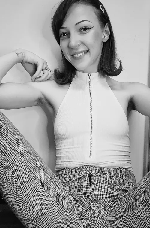 Black and white armpits by mycelium_mother_