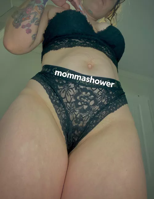 Black lace by mommashower