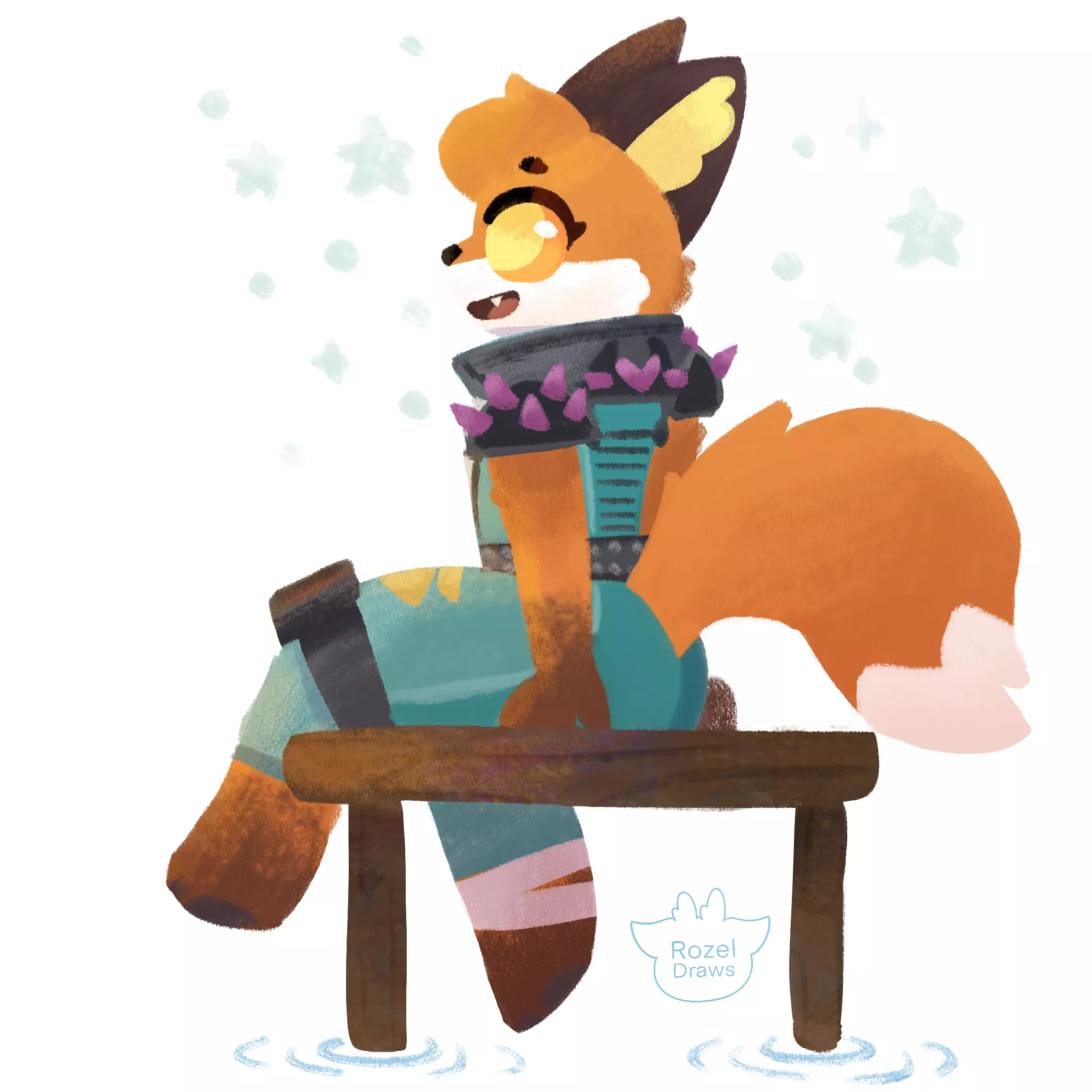 Fennix fanart by me! posted by RozelDraws