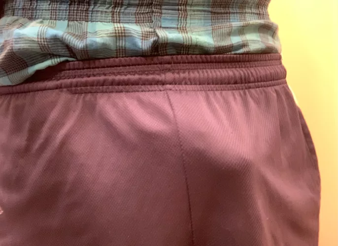 Getting hard in my shorts by boozebrain310