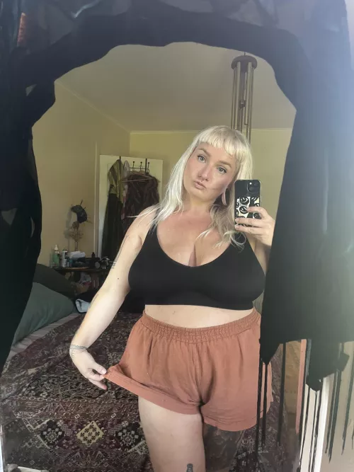 Getting my clothes back on for school pick up. Meh. by 02108261006