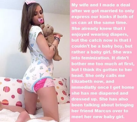 I am a little baby girl now. 💖💄💝 by morelessw