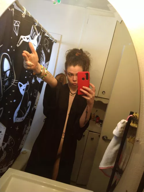 I feel like raising Hell tonight. Are you in? 😼 by GoddessOpheliaJones