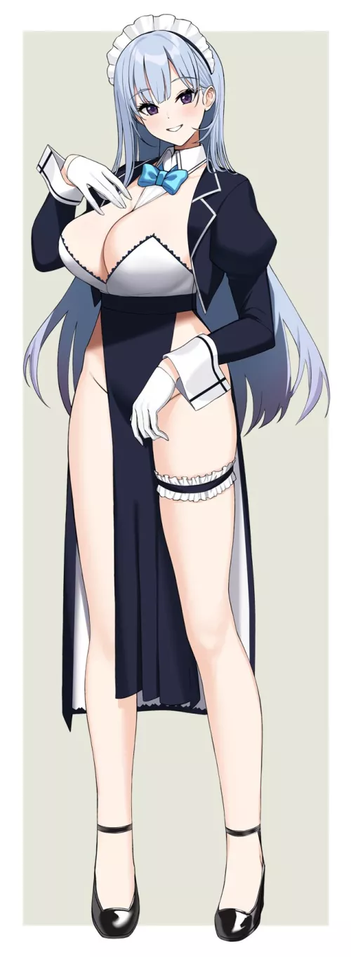 Maid Thighs by CheetahSperm18