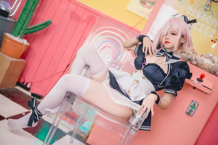 Mashu Maid from Fate/Grand Order by Hazamiin_cos by hazamiin_cos