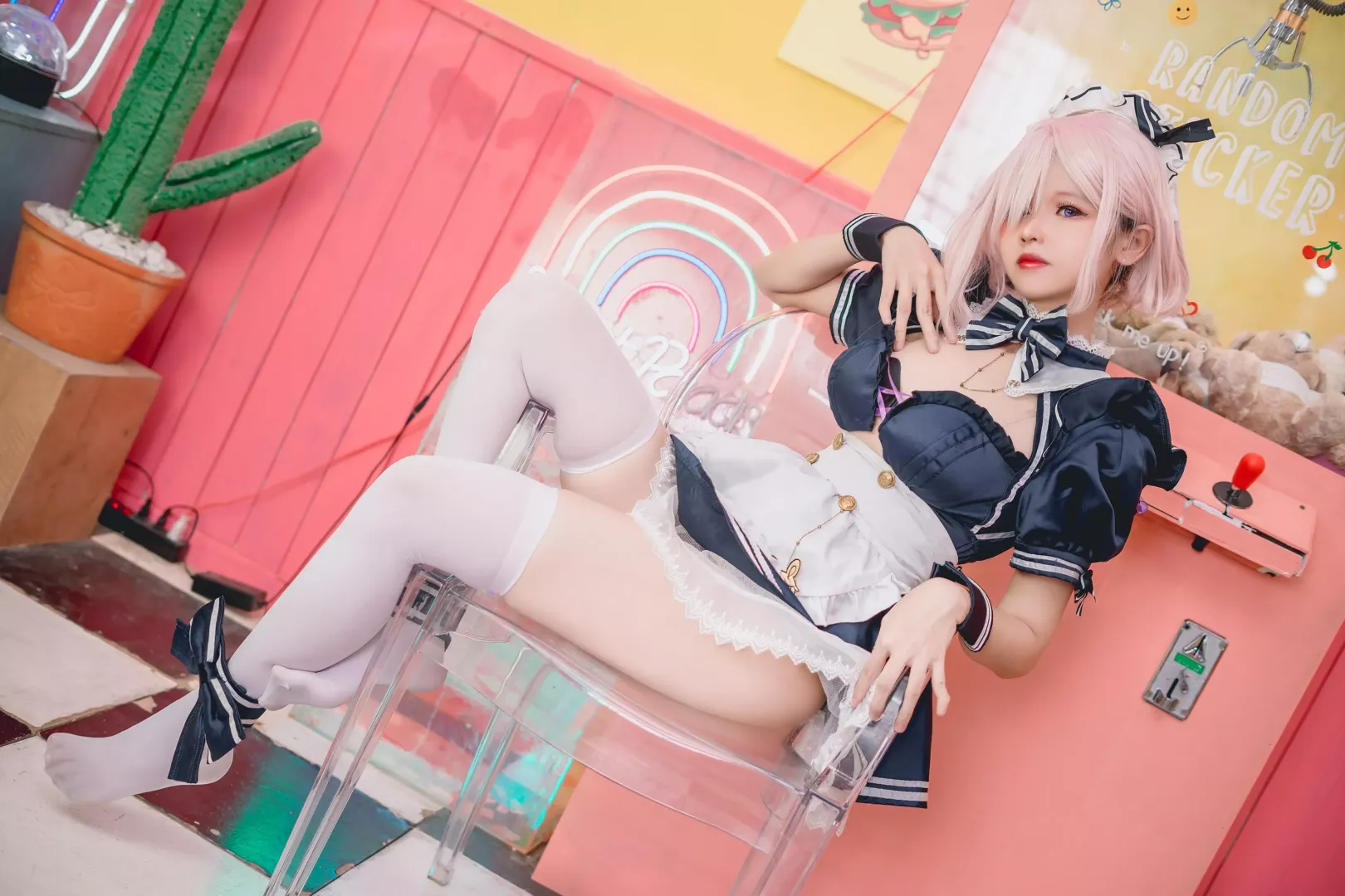 Mashu Maid from Fate/Grand Order by Hazamiin_cos posted by hazamiin_cos