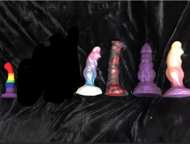 My current collection. Censored toys I would never promote by NsfwCanadianQuinn