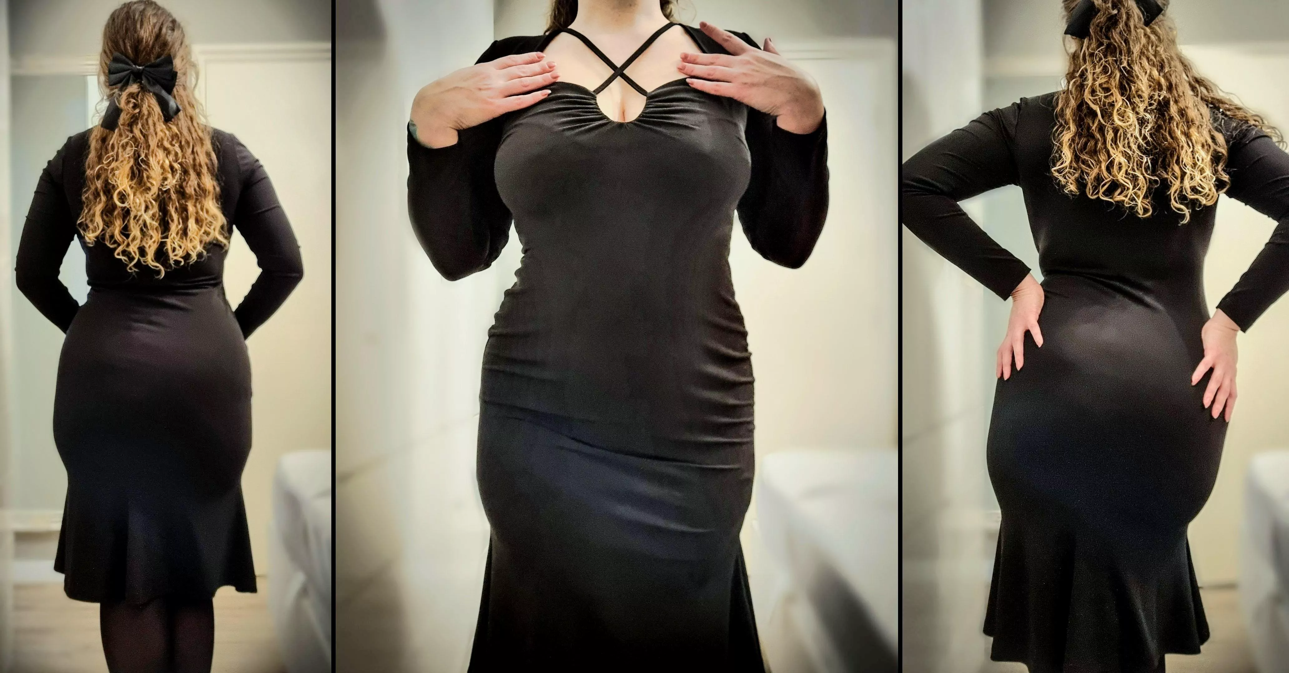 My (f)avorite dress 🖤 posted by Rich-Protection2188