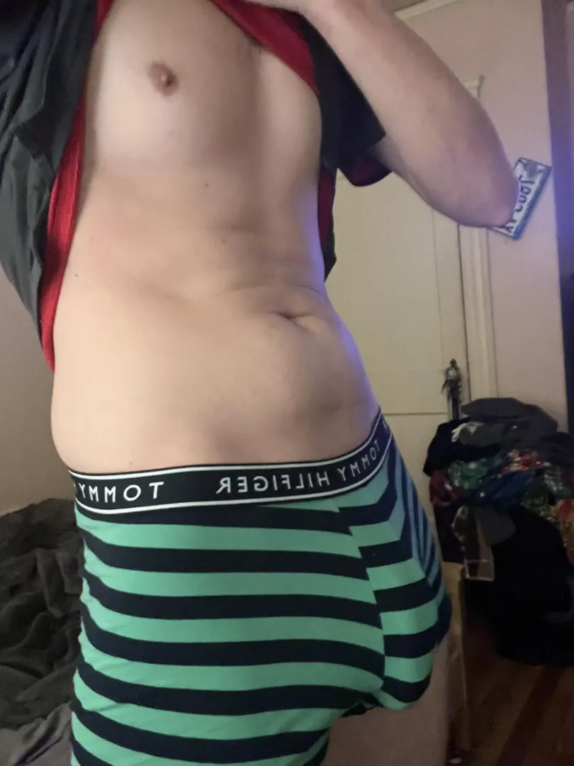 My favorite pair of underwear. Would you slide them off? 😏 posted by Throwaway517663