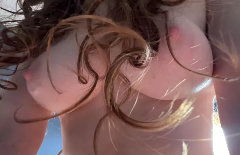 Real redhead, real boobs. Otherwise know as “hot mess” :-) by gingerlynude