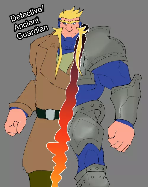 The Detective/Ancient Guardian by SrLuigi6_ by AsleepFudge1251