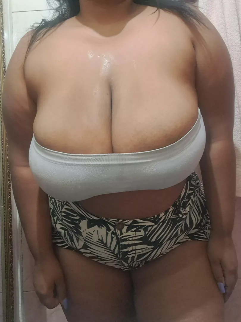The whole town can enjoy my huge milkers by Latinafeetfreedom