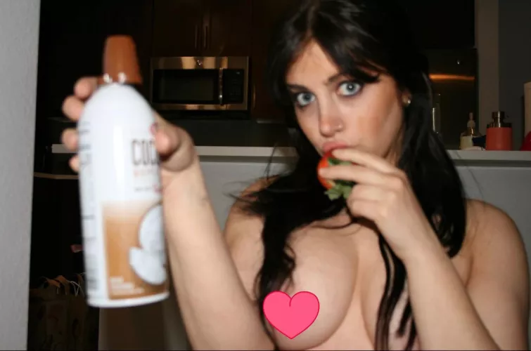 Want a strawberry?🍓 by macileexx