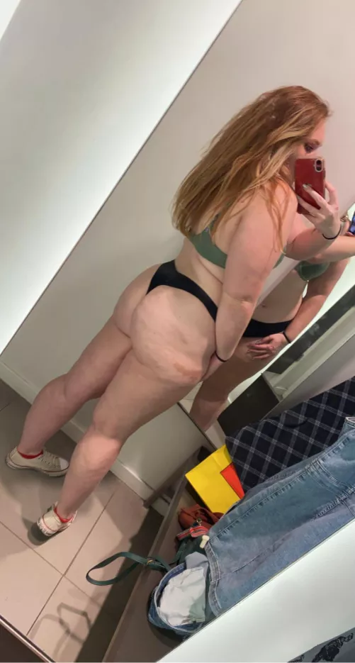 wish someone would have walked into the dressing room… by cruciferousvegg