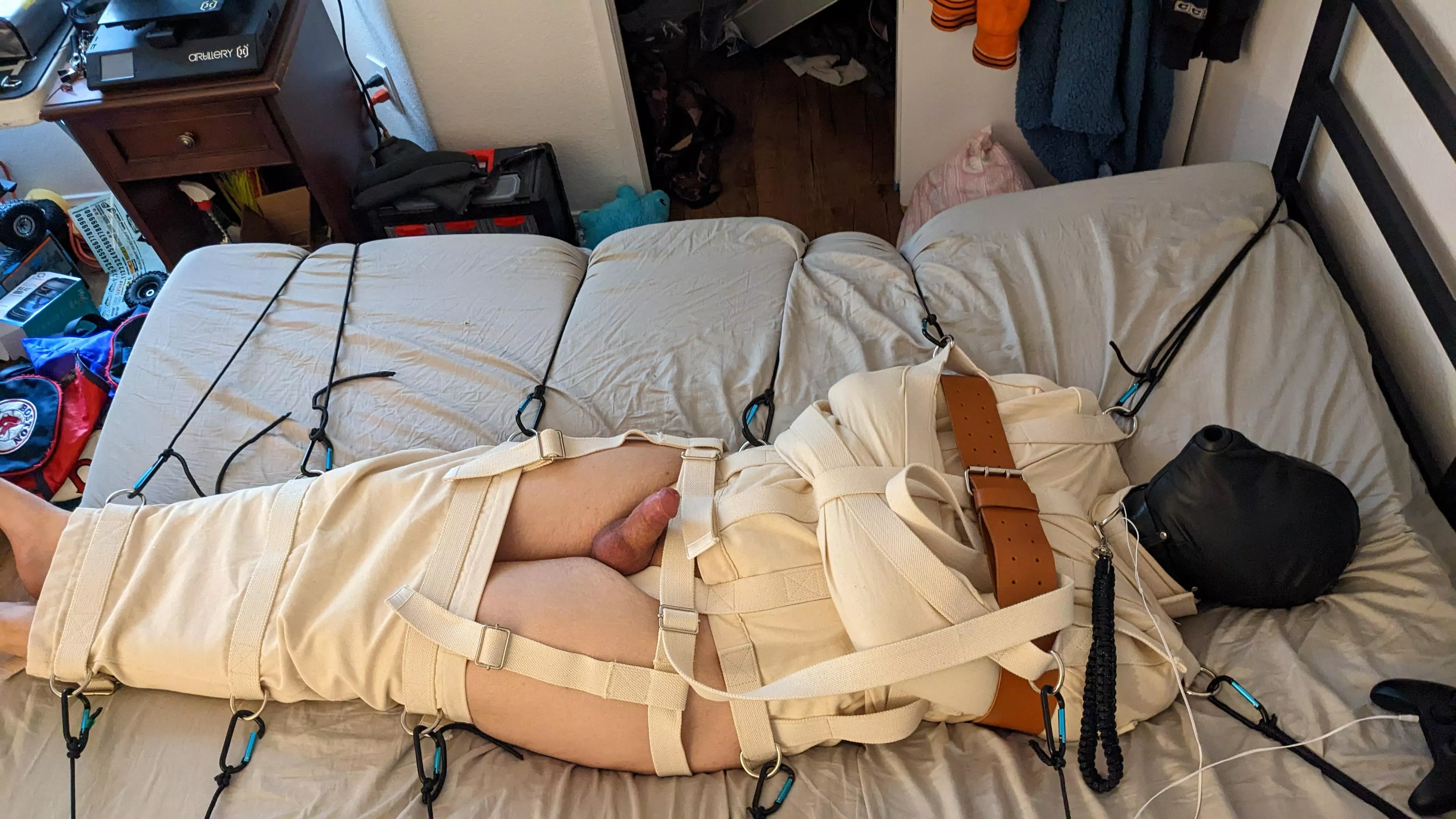 Boi all nice and bound. posted by koinu202