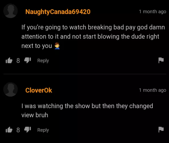 breaking bad comes first by Silentkingedd