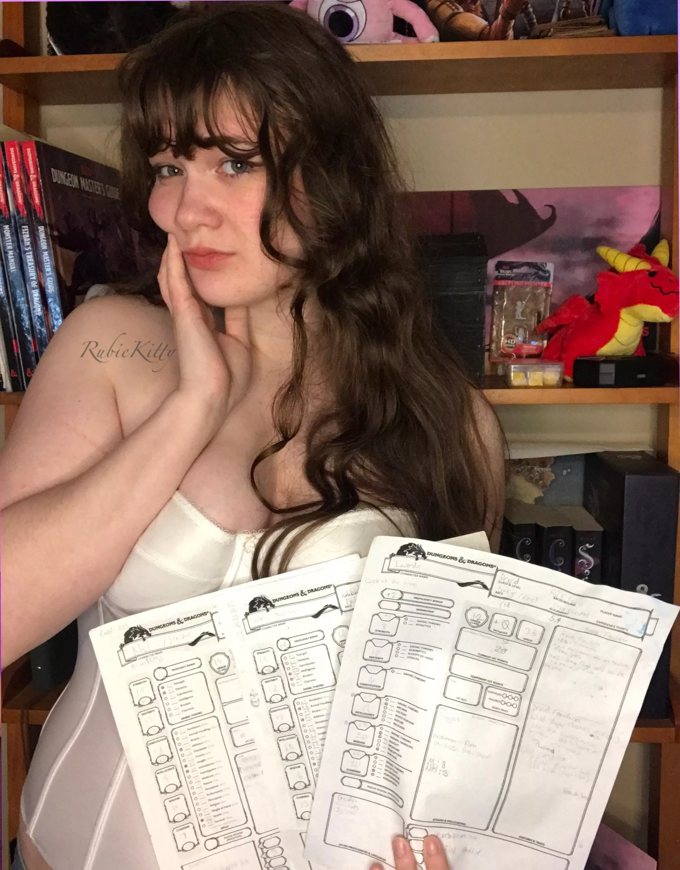 Can never have too many character sheets😉 posted by RubieKitty