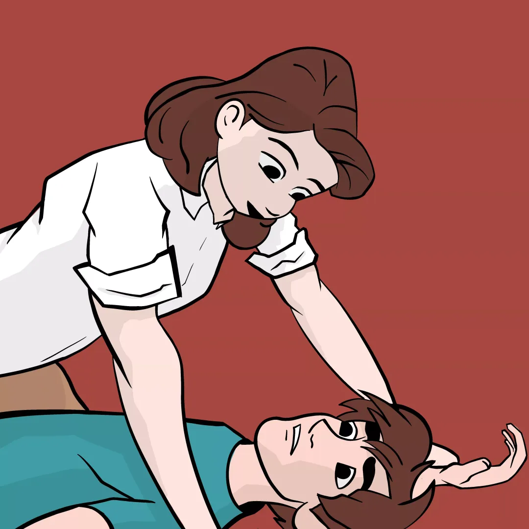 Drew this couple again🥺 posted by Geekygoobers