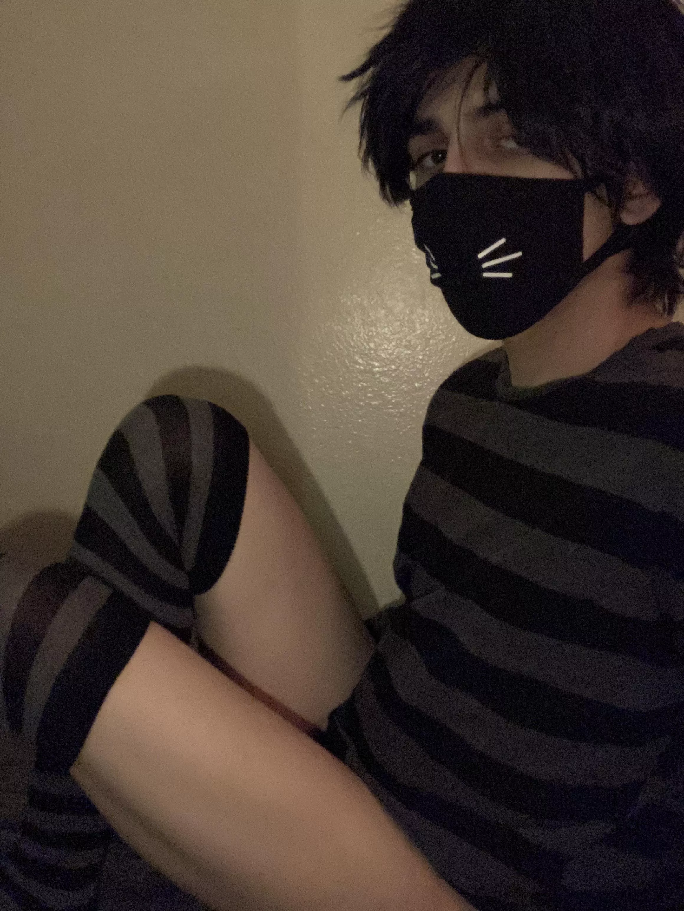 Got stockings that matched my shirt :3 posted by Idunnohelpuwu