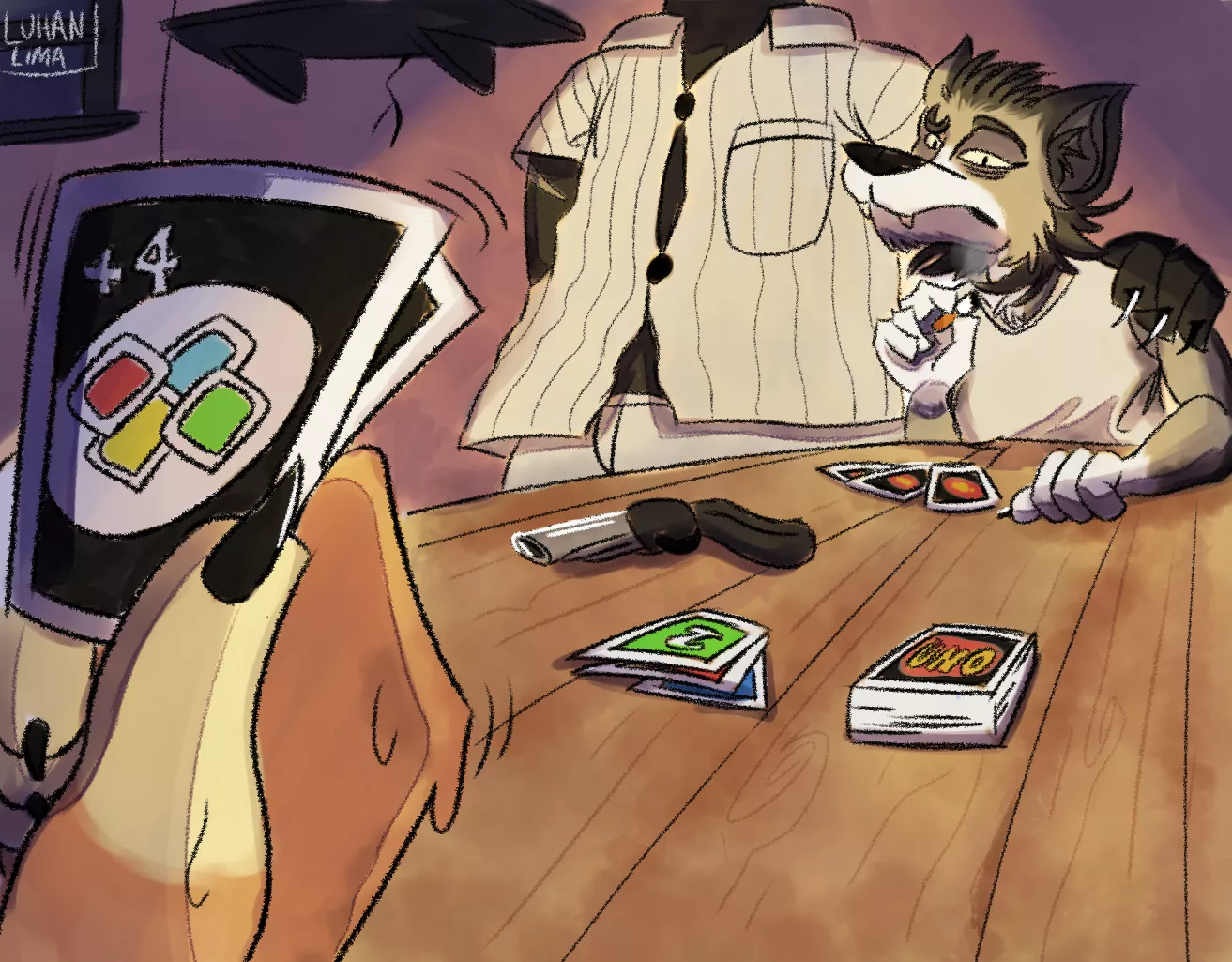 Have you ever played uno? :D (Art by me) posted by Used_Audience_4890