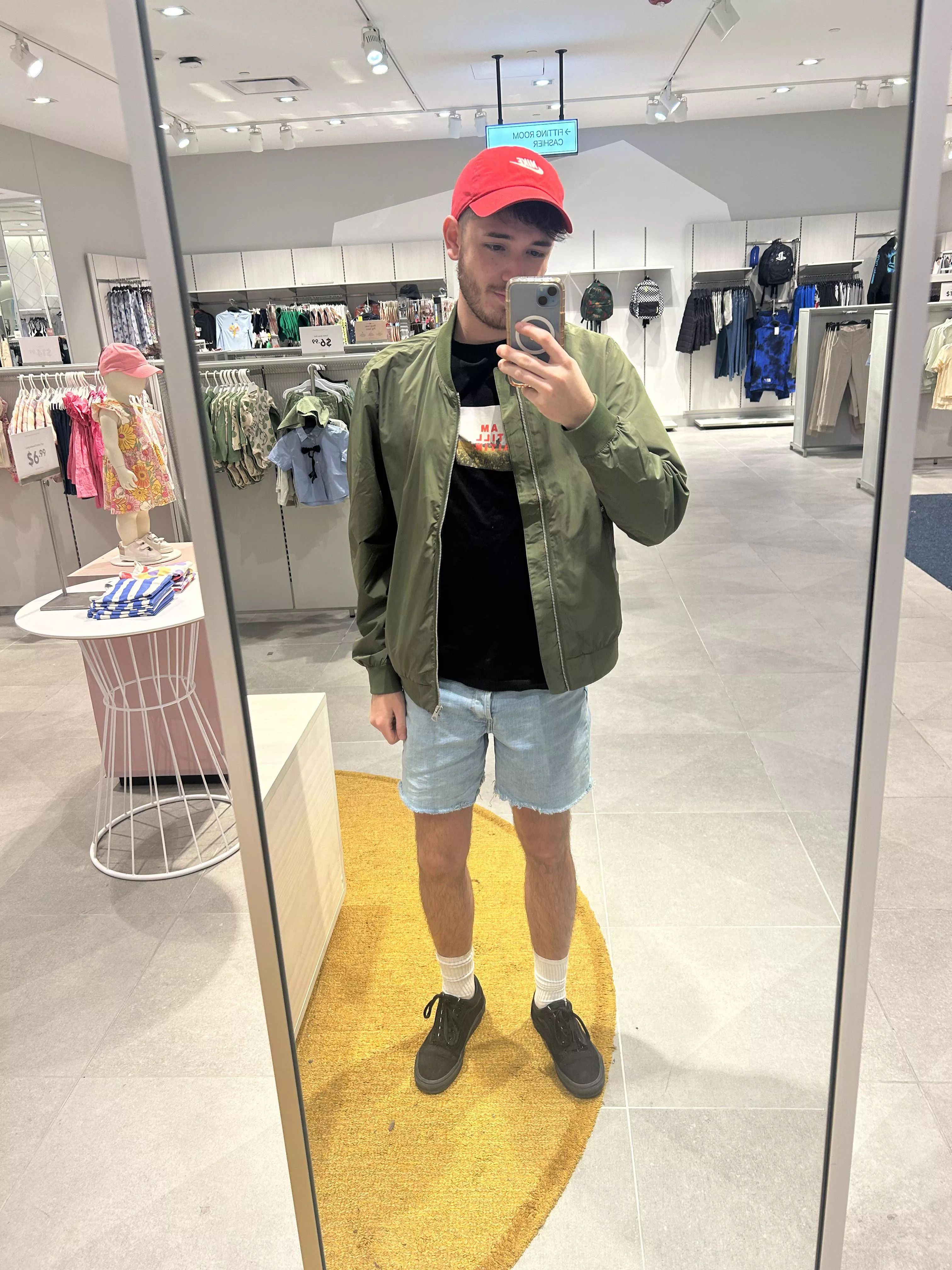 Hopefully jean shorts are still in style 😂 posted by Warm_Painting6660