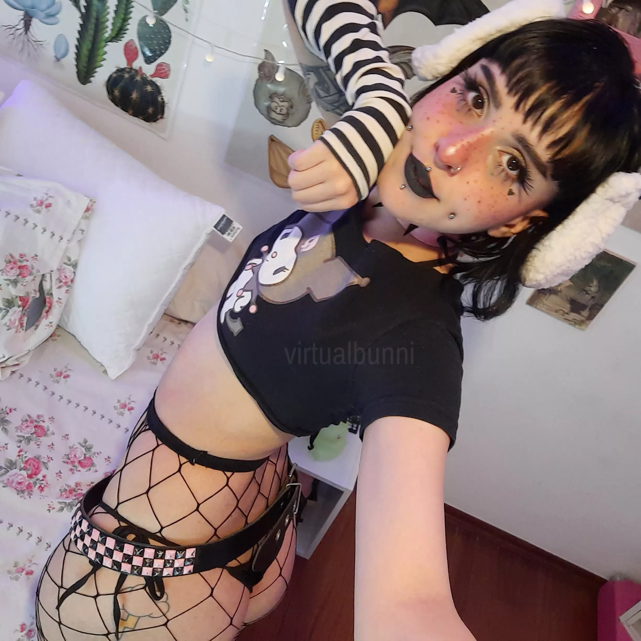 just a needy goth cutie looking for something hard to sit on posted by virtualbunni