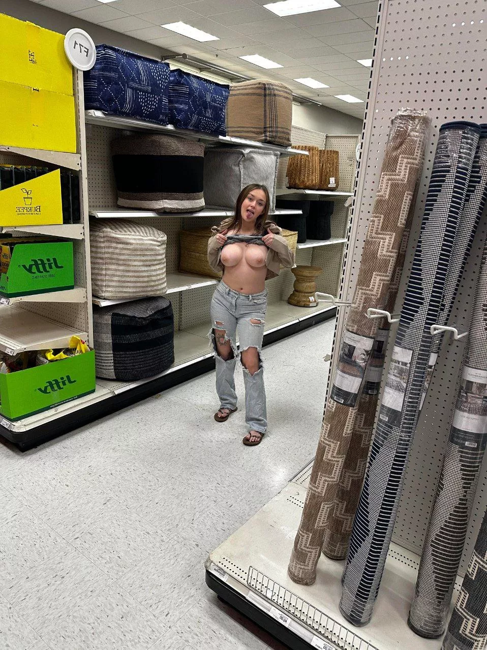 My friends tell me I ought to wear a bra when I go out, I disagree! posted by SkySx777