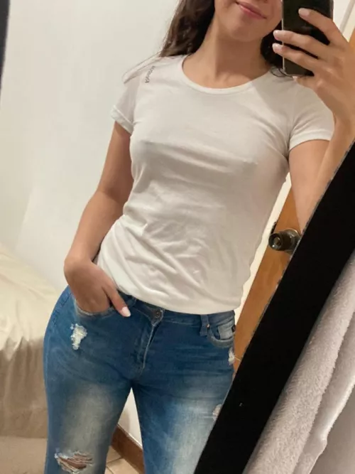 My nipples are the highlight of my outfit by Glossy-charm