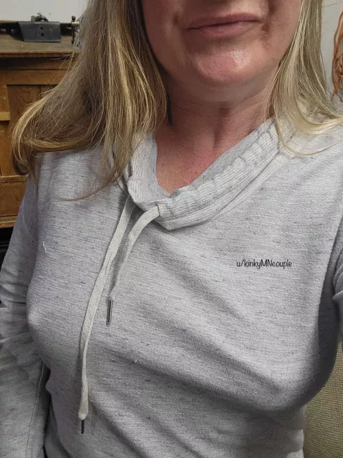 No work and no bra for this hump day! by kinkyMNcouple