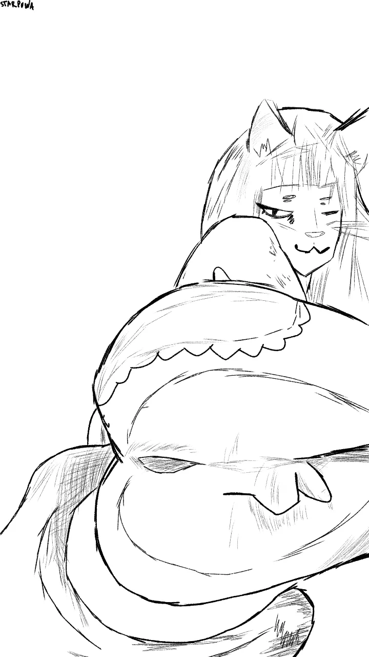 She is ready ! (Art by me) (commissions open) posted by meowzzbeanz