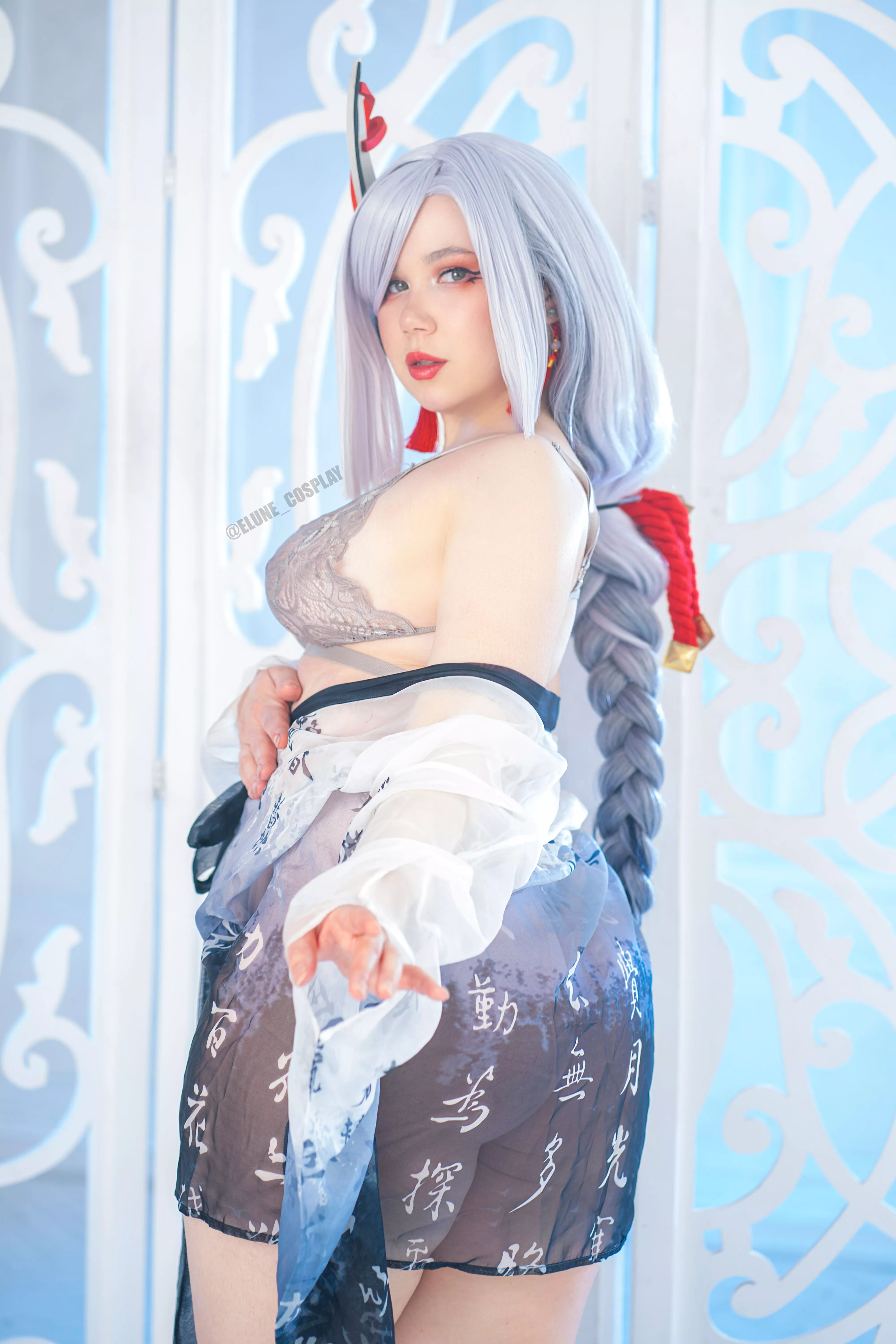 Shenhe from Genshin Impact by Elune_cosplay posted by Elune_cosplay