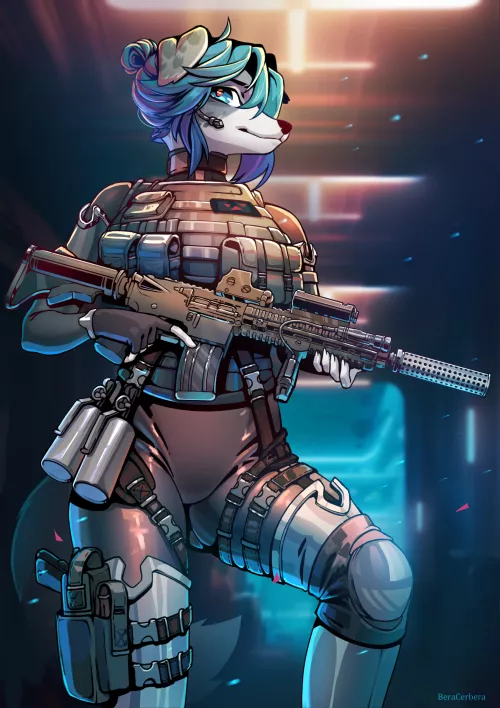 Special forces (art by me) by CerberaManghas