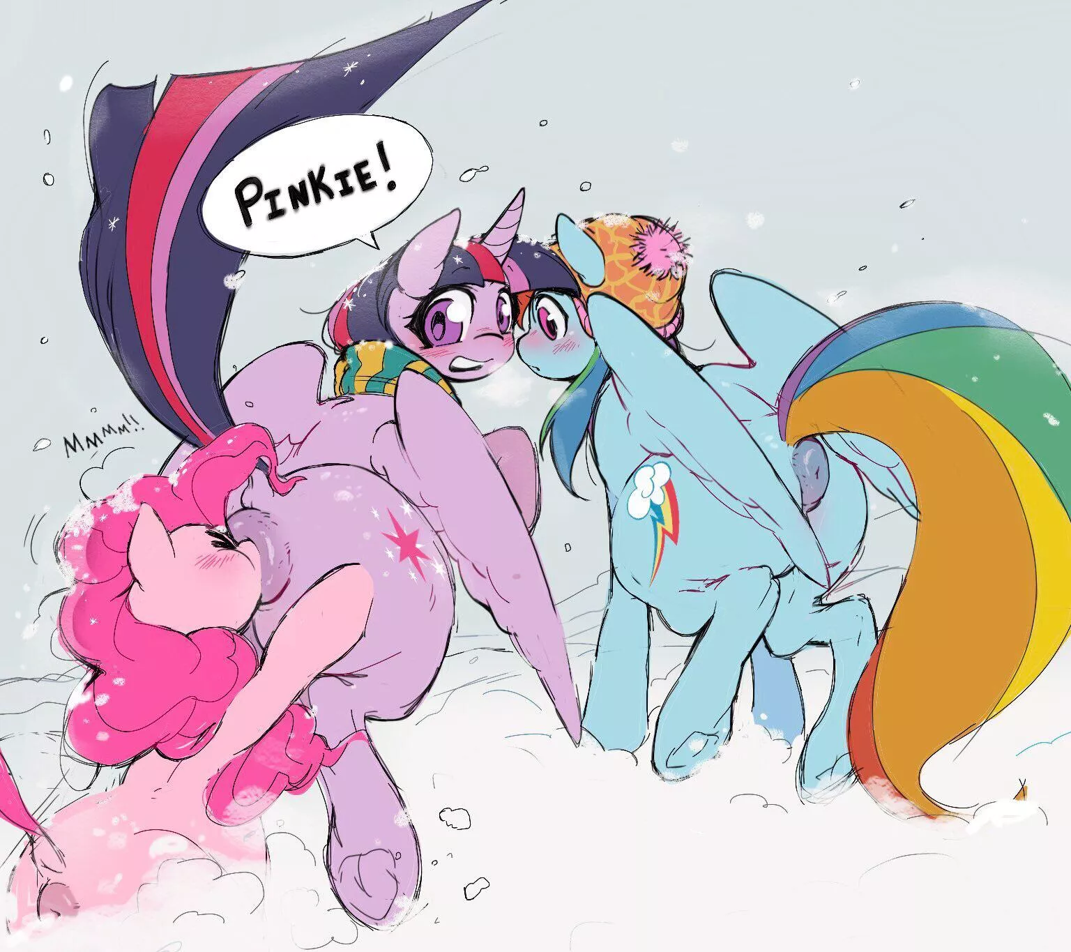 Surprise analingus (honkinghighblood) posted by PonyClopAccount