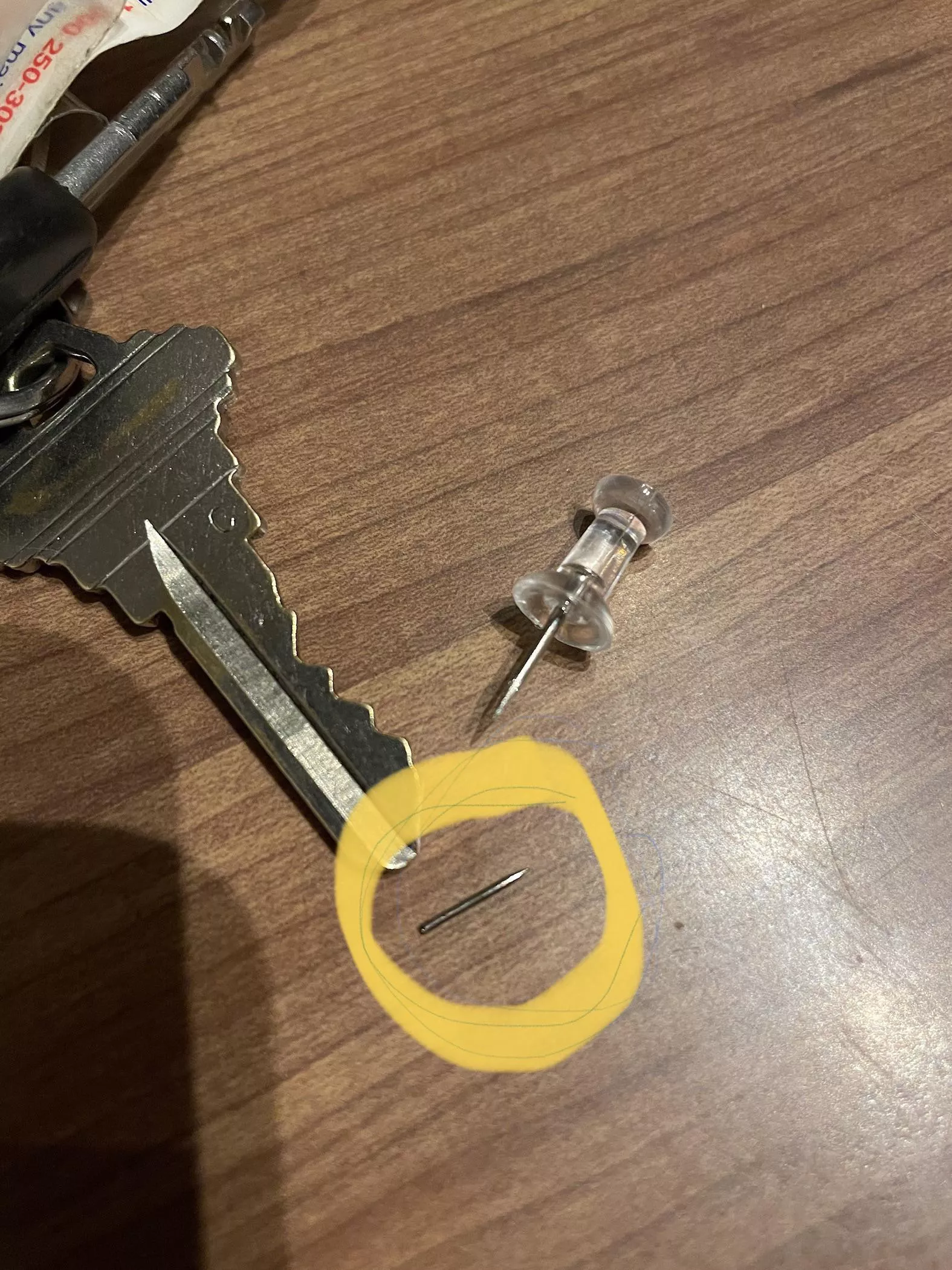 Thought I stepped on a piece of glass. Two weeks later this. posted by e___ric