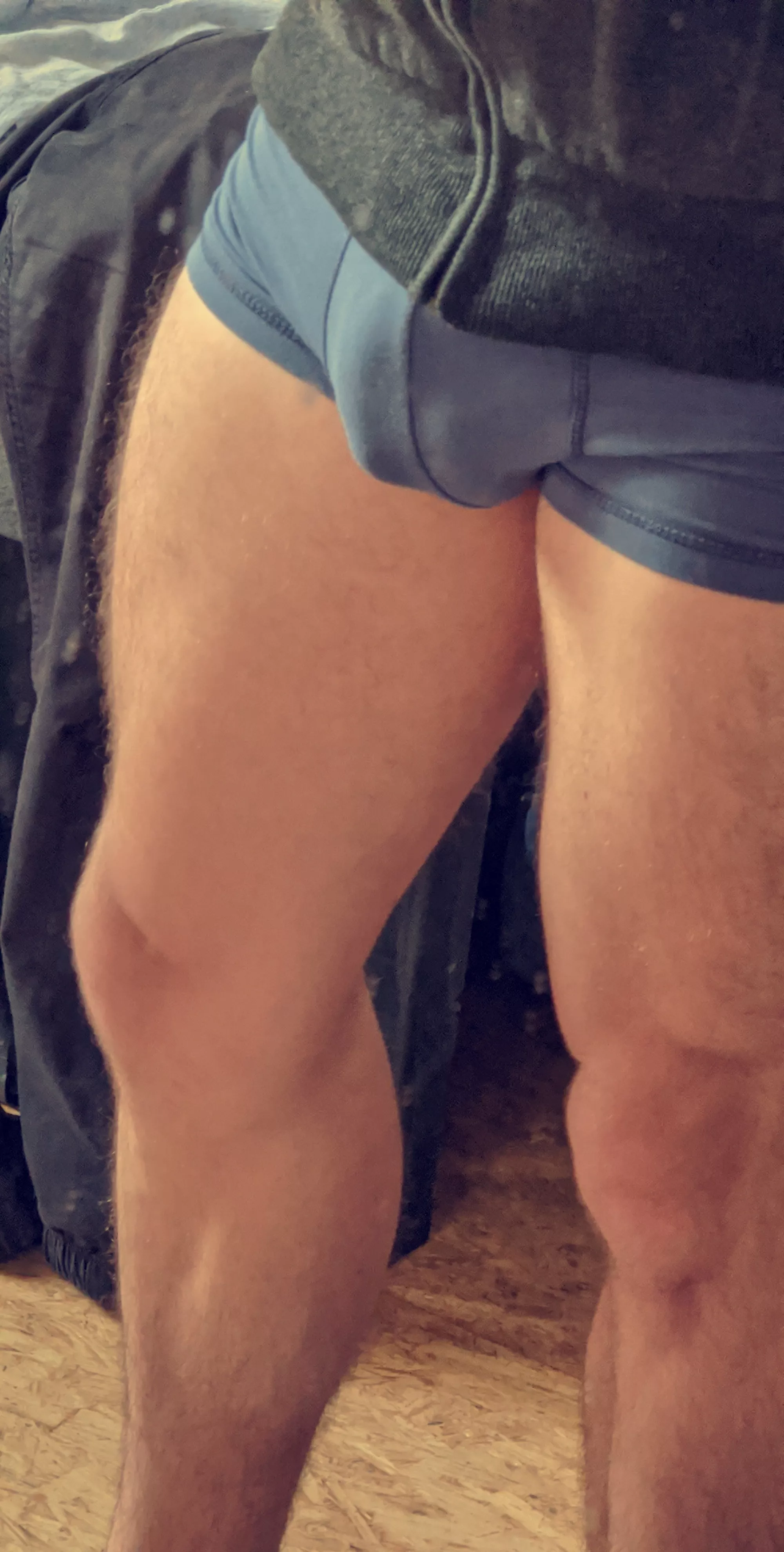 Walking around like that, happy posted by loucunningrestored