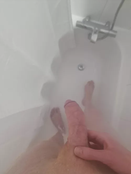 Warming up in the shower... by throw_sendnudes_away